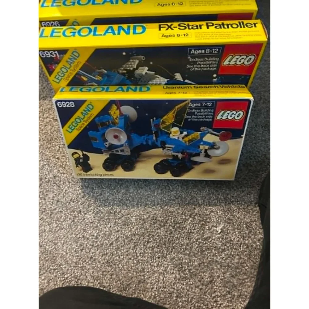 LEGO Space: Uranium Search Vehicle (6928) Complete Set w/ Box and Instructions